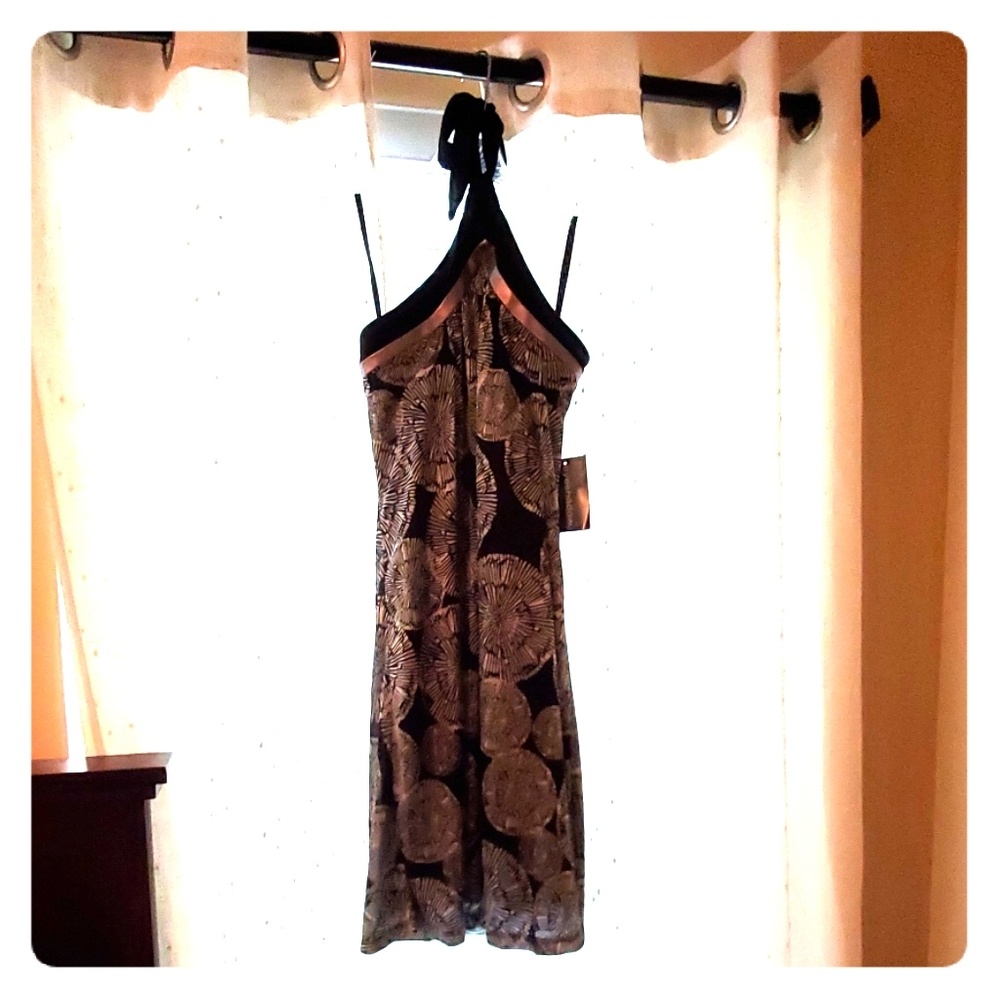 EyeShadow Halter dress